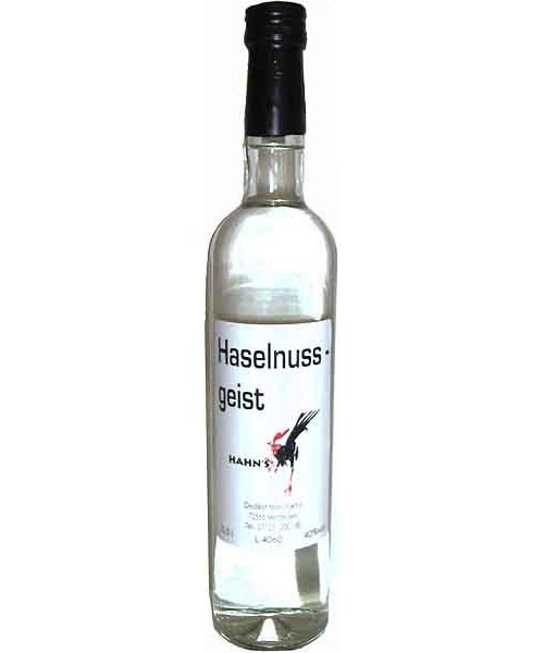 Haselnuss-Geist 40%vol Hahn Destillatmanufaktur