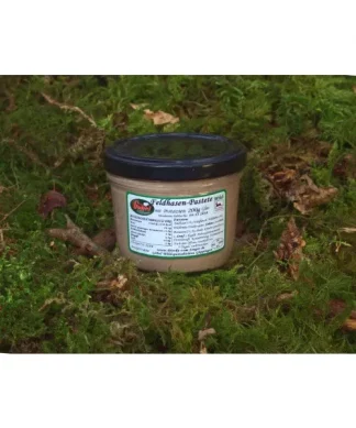 Feldhasen Pastete mit Pistazien 190g Glas