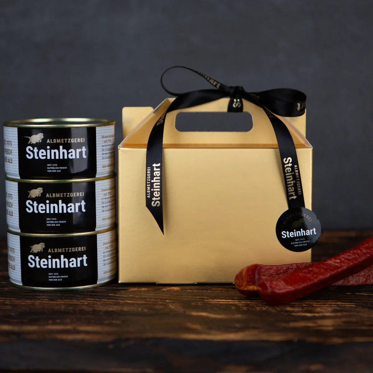 Goldstueck-Geschenkkorb