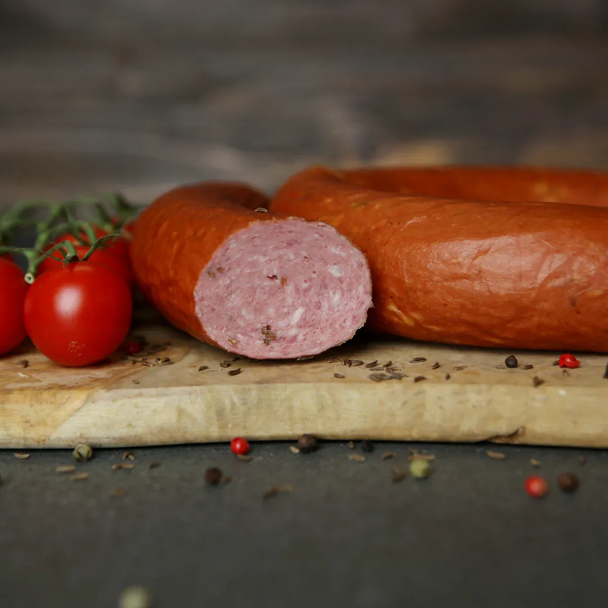 Krakauer mit Kümmel Steinhart