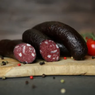 Pfefferschwarze Wurst Steinhart